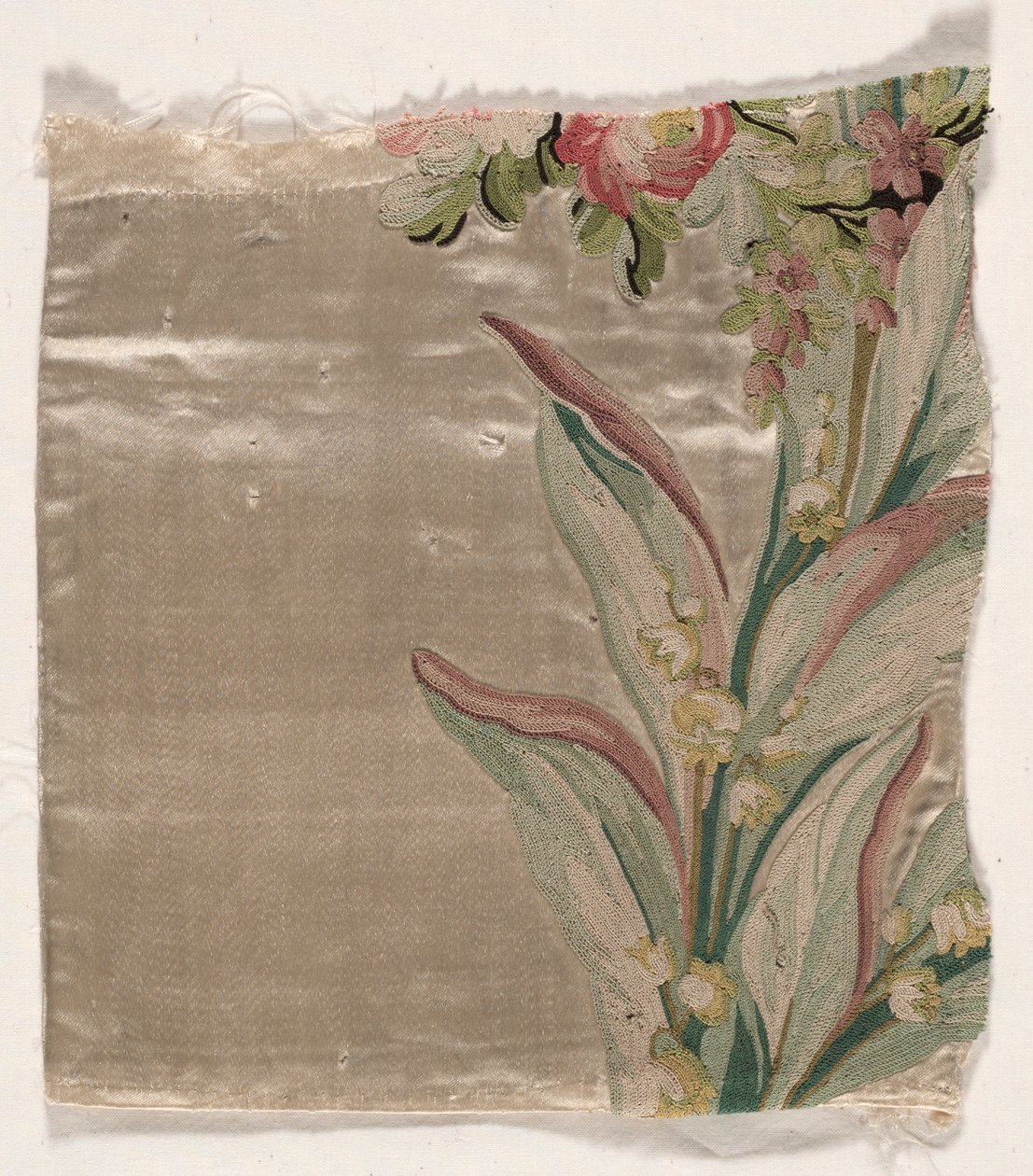 Dekbed Fragment, c. 1760-1770 door Philippe de Lasalle