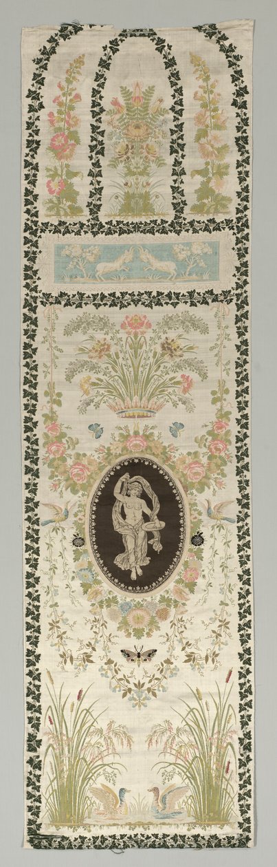 Wandbekleding met klassieke figuur door Philippe de Lasalle
