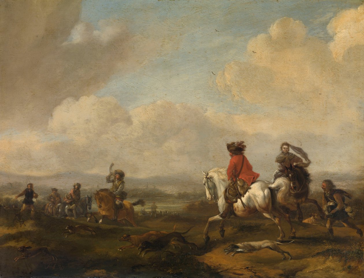 De rit door Philips Wouwerman