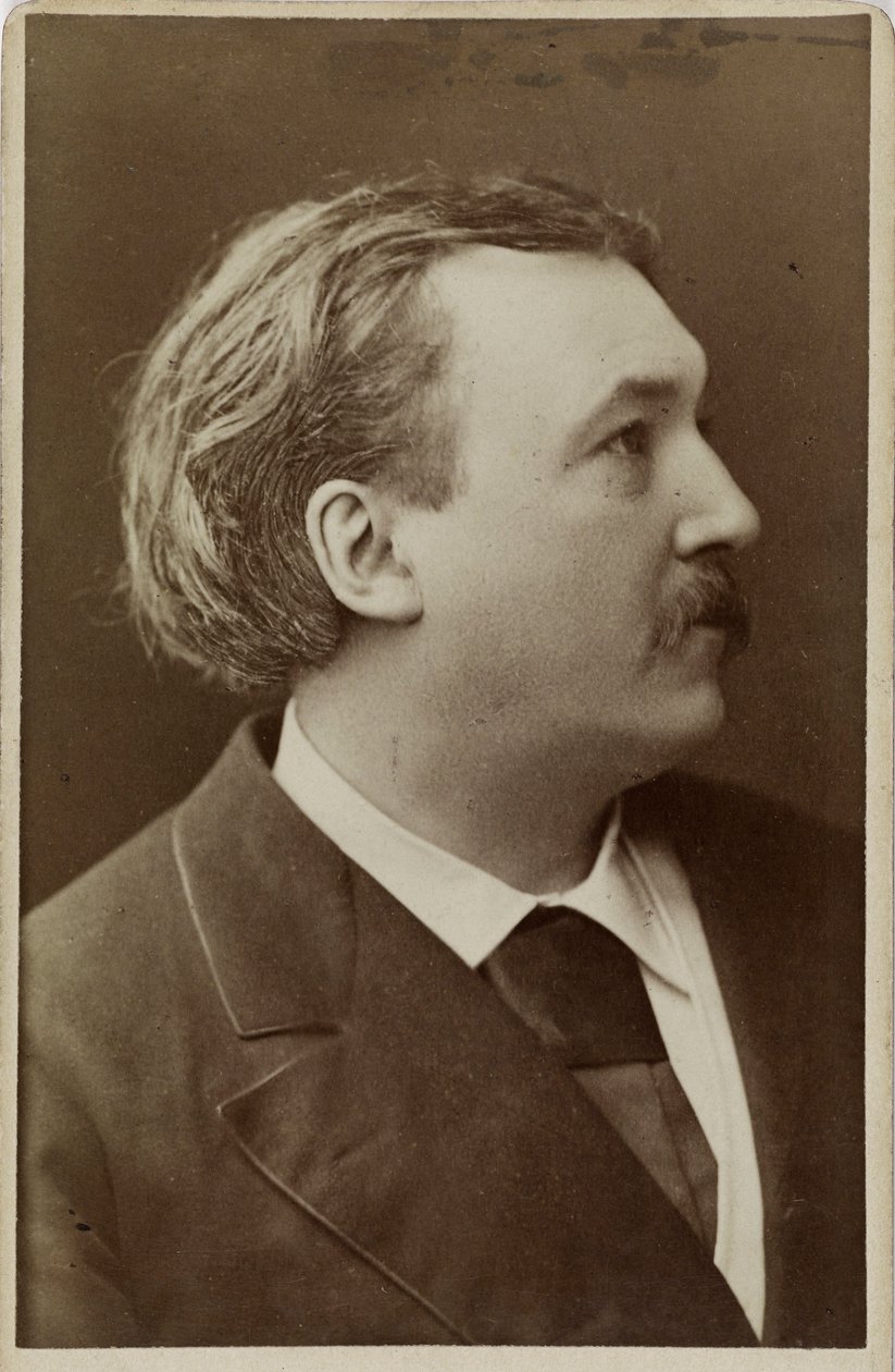 Portret van Gustave Doré 1833-1883, 1883 door Photo studio Nadar.