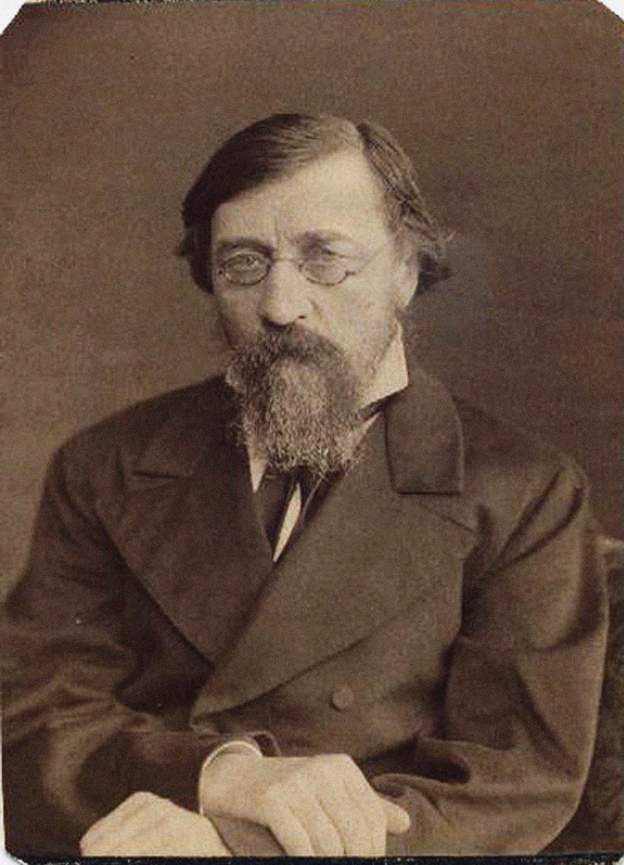Nikolay Gavrilovich Chernyshevsky door Photo studio of S. Klimashevskaya