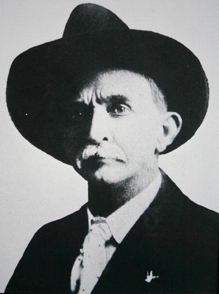 Kapitein William Jesse McDonald (1852-1918) door Photographer American