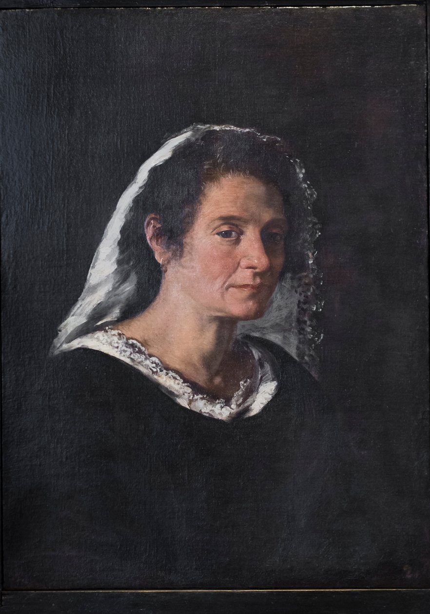 Portret van een vrouw door Pier Francesco Mola