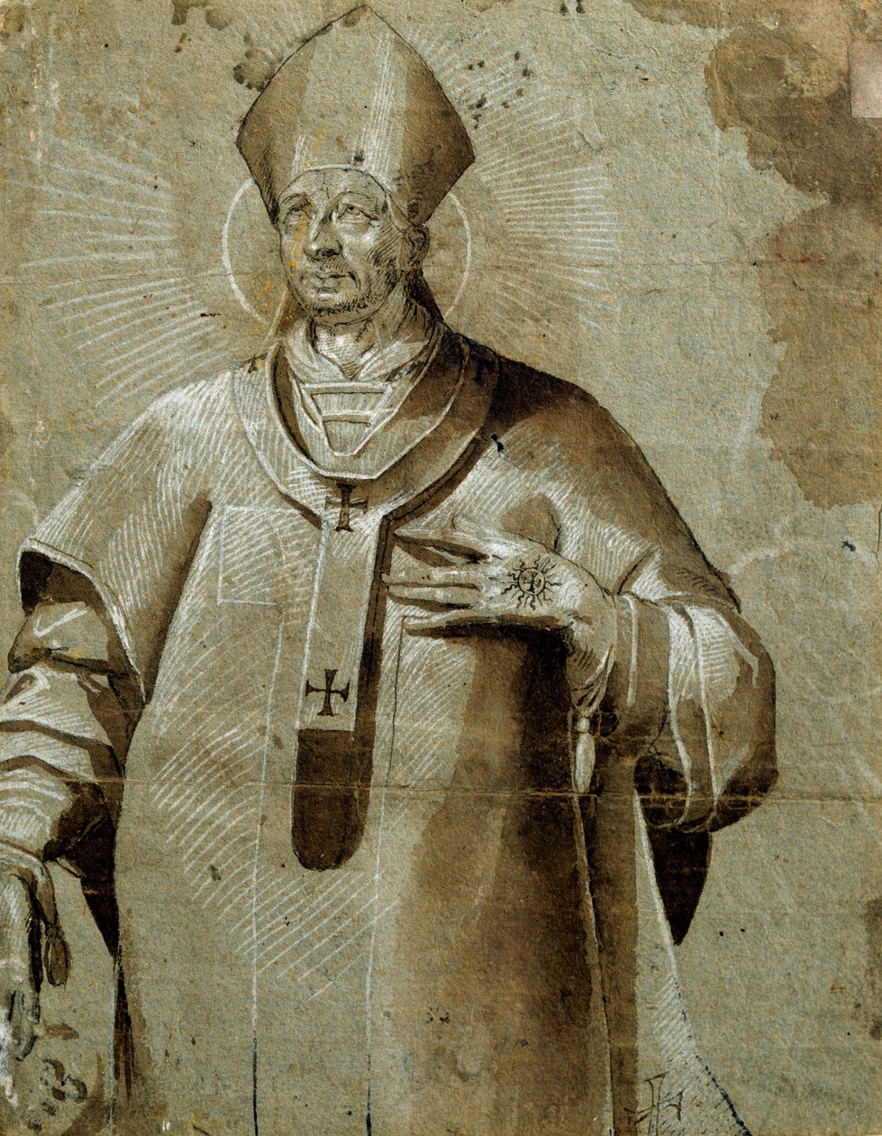 Sint Charles Borromee door Pier Francesco Morazzone