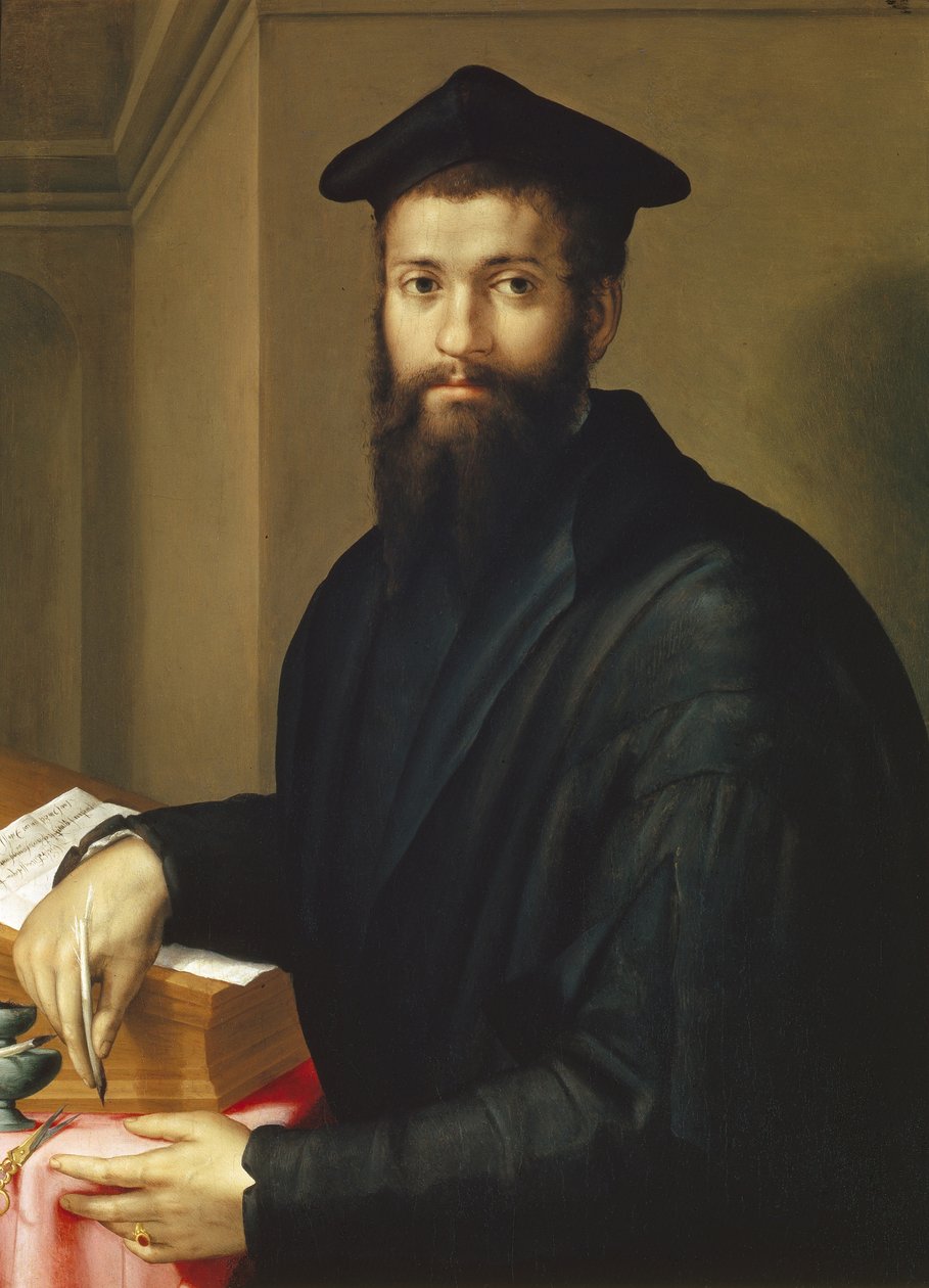 Portret van kardinaal Giovanni Salviati door Pier Francesco di Jacopo Foschi