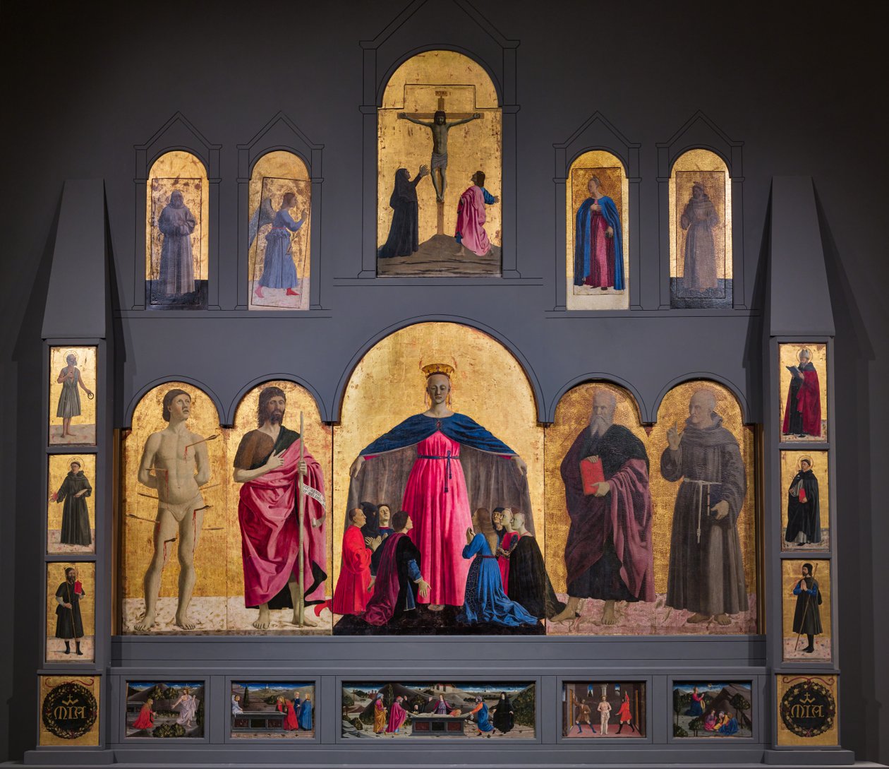 Polyptiek van Barmhartigheid door Piero della Francesca