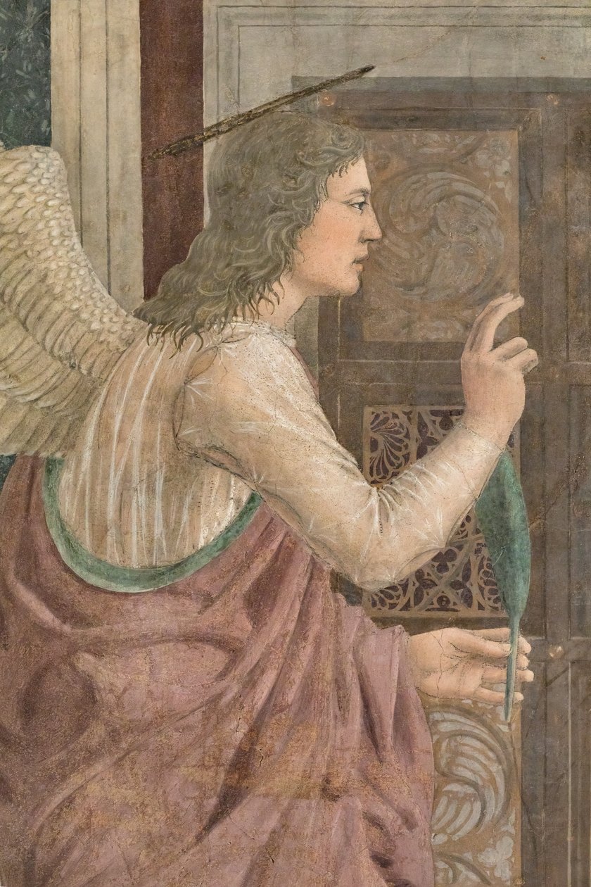 De Annunciatie (detail) door Piero della Francesca