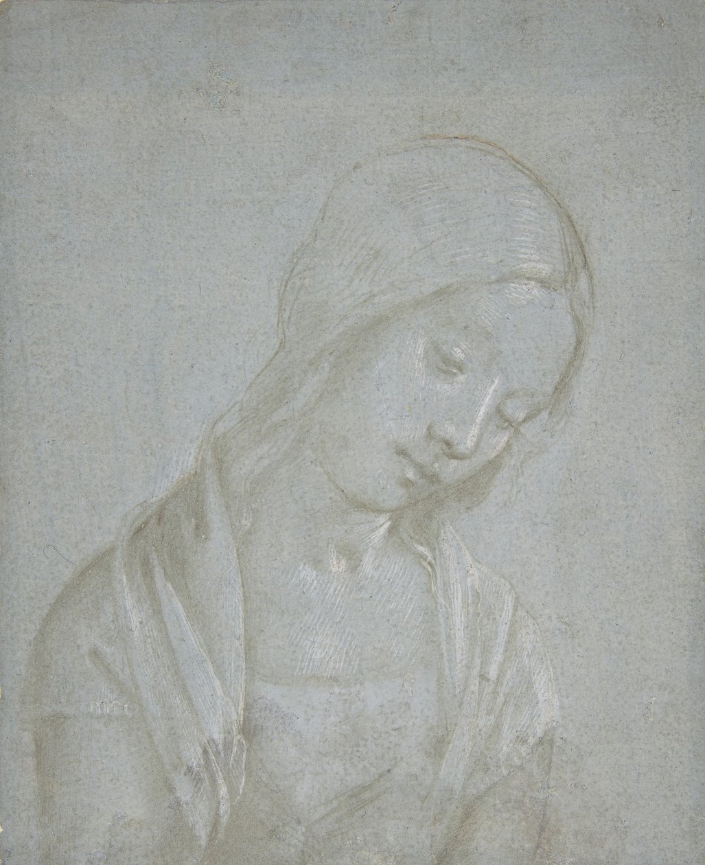 Buste van een jonge vrouw, ca. 1495 door Piero di Cosimo.