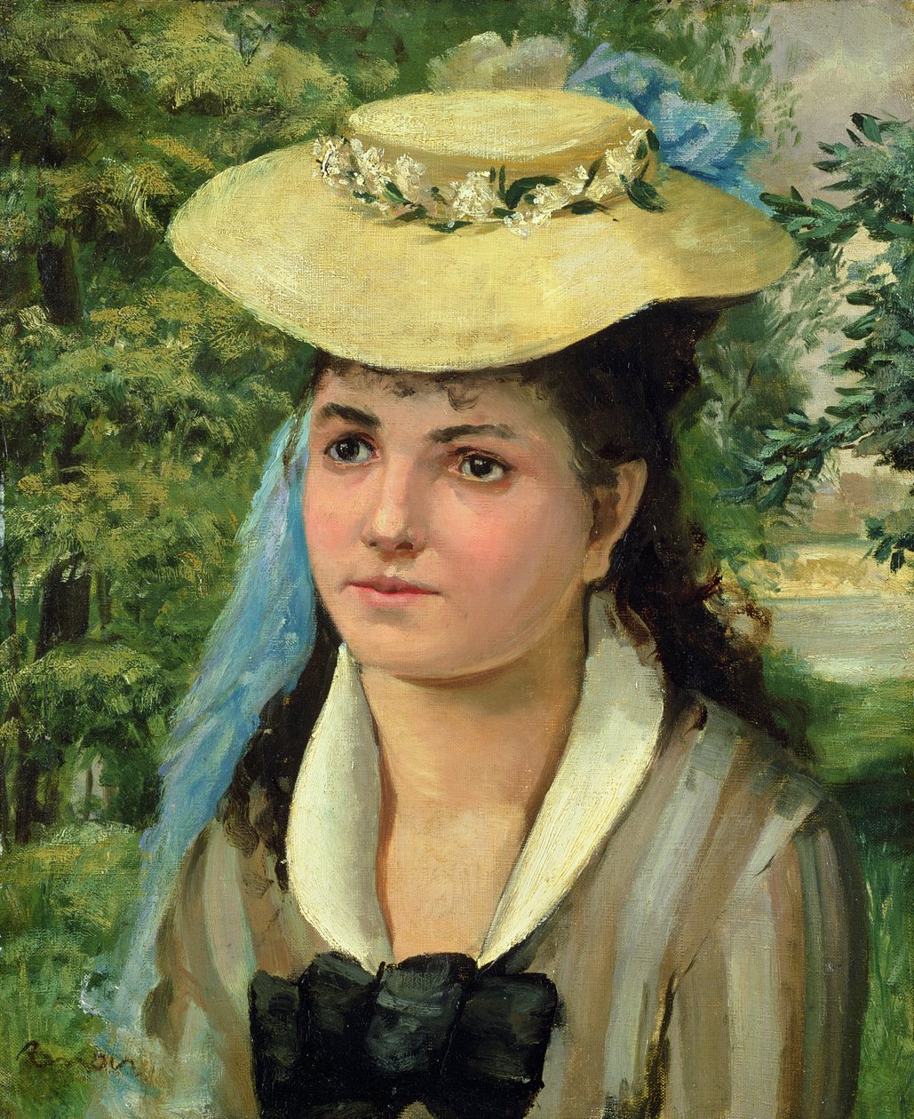 Lise door Pierre Auguste Renoir