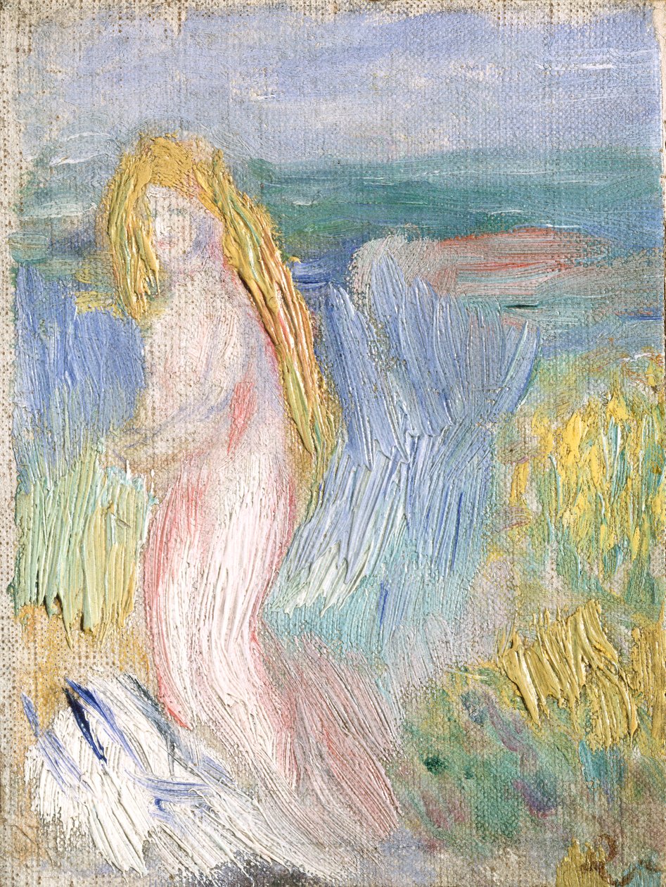 Kleine studie voor een naakt, 1882 door Pierre Auguste Renoir