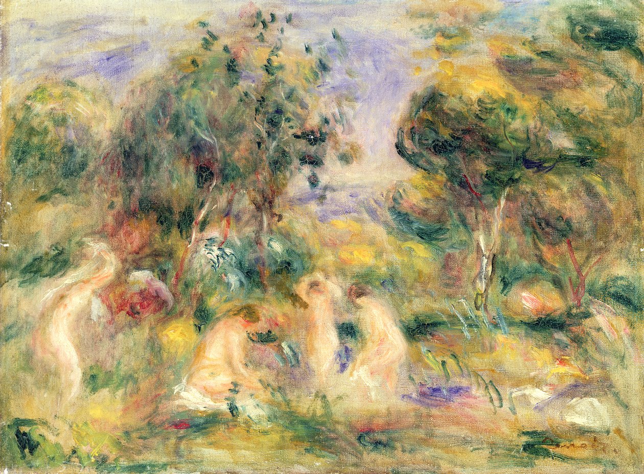 De baders door Pierre Auguste Renoir