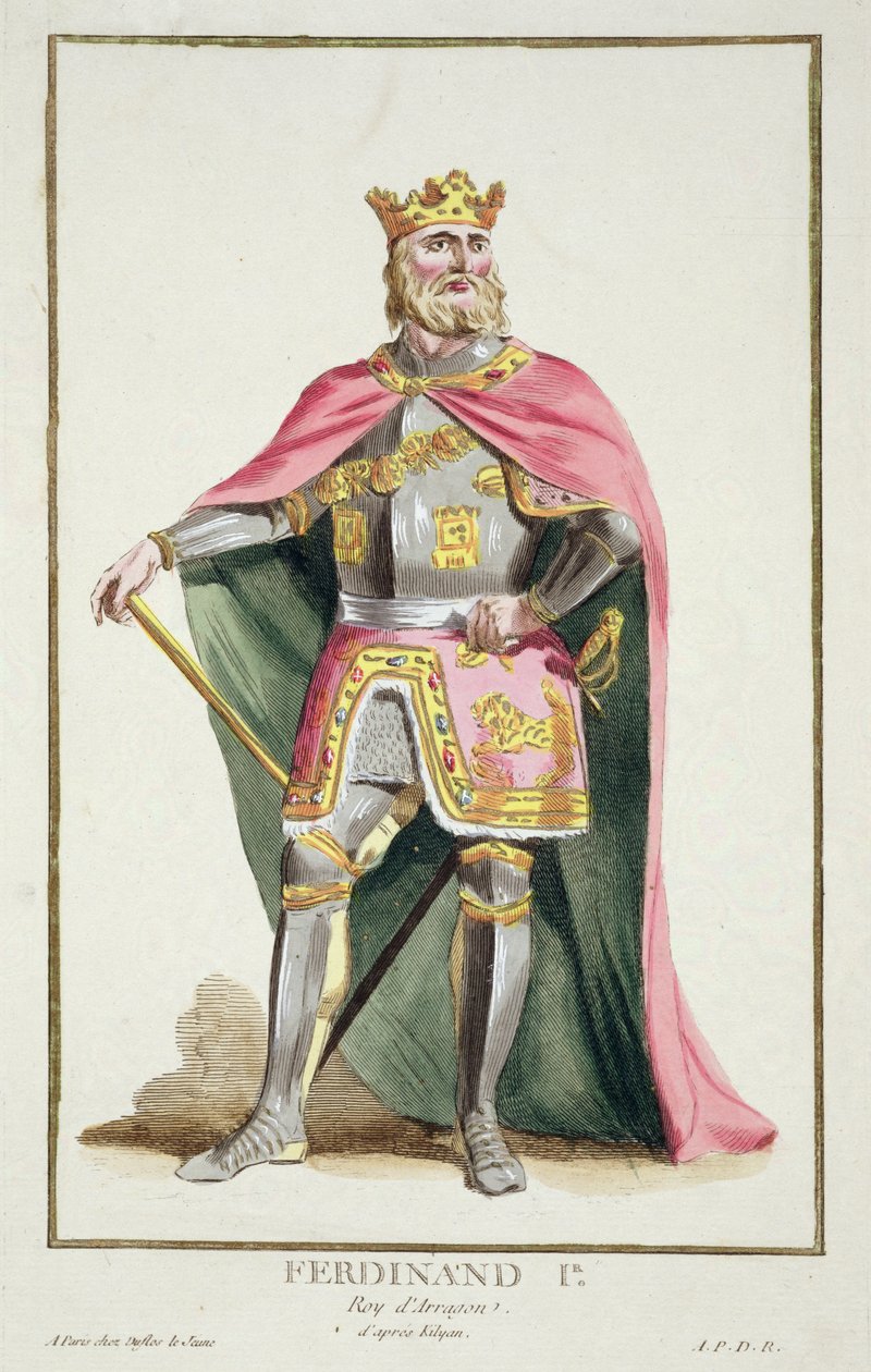 Ferdinand I (1379-1416) Koning van Aragon uit 