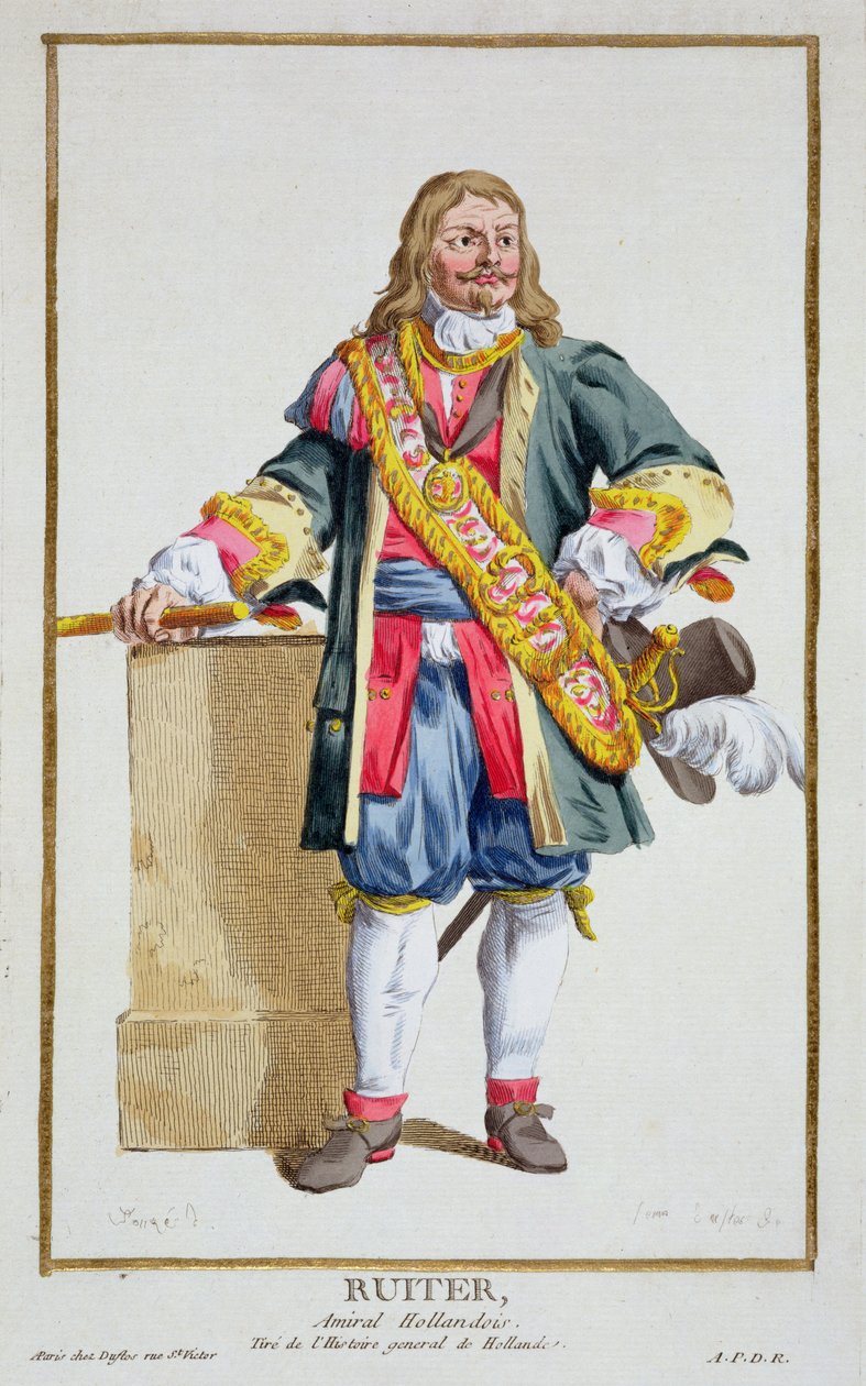 Viceadmiraal Ruyter (1607-76) uit 