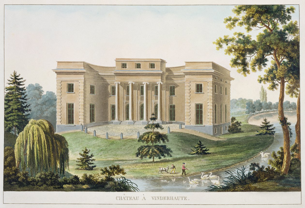Kasteel in Vinderhaute, uit 
