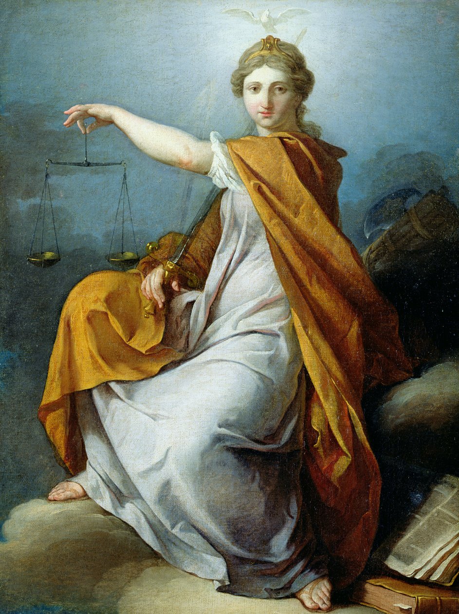 Gerechtigheid door Pierre Subleyras