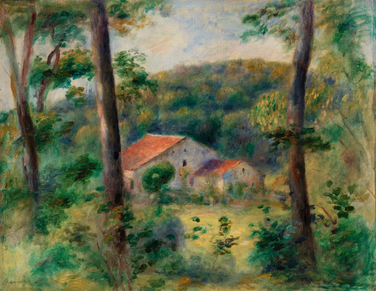 Omgeving van Briey door Pierre-Auguste Renoir