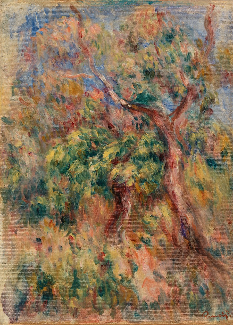 Landschap door Pierre-Auguste Renoir