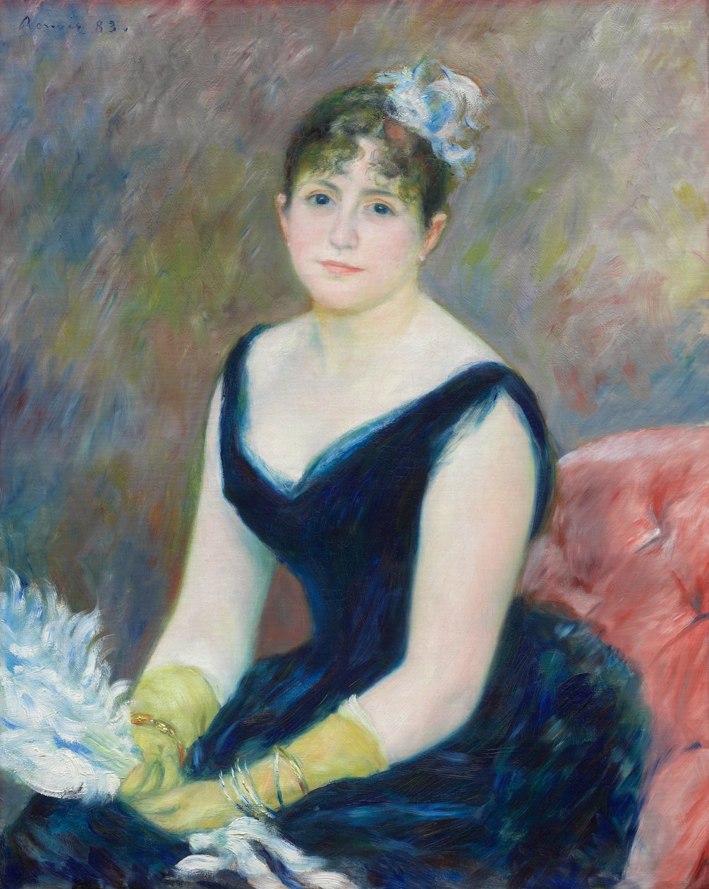 Mevrouw Léon Clapisson door Pierre-Auguste Renoir