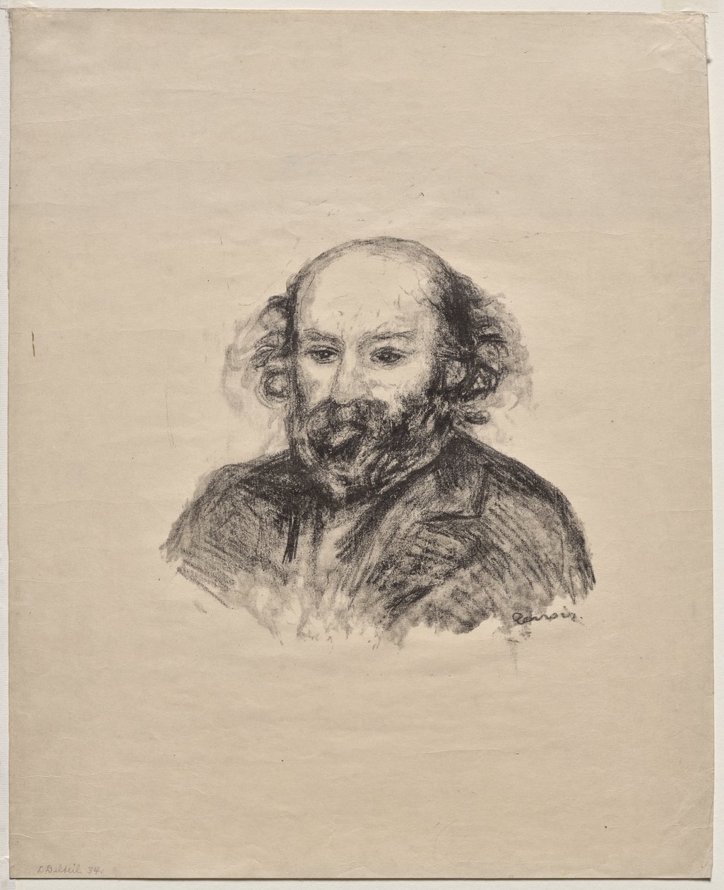 Paul Cézanne door Pierre-Auguste Renoir