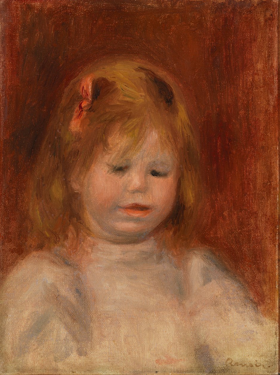 Portret van Jean Renoir door Pierre-Auguste Renoir