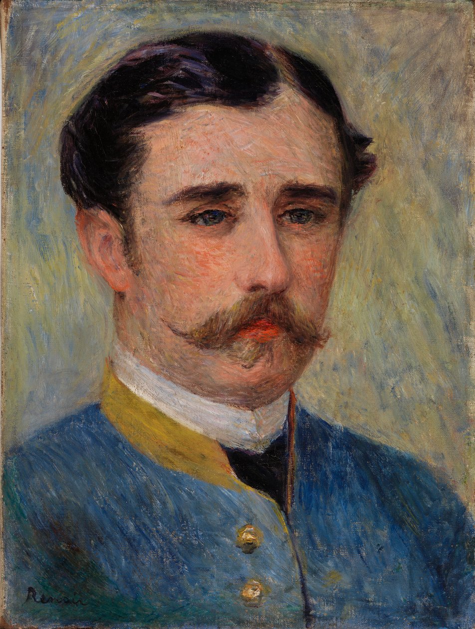 Portret van een man (Monsieur Charpentier) door Pierre-Auguste Renoir
