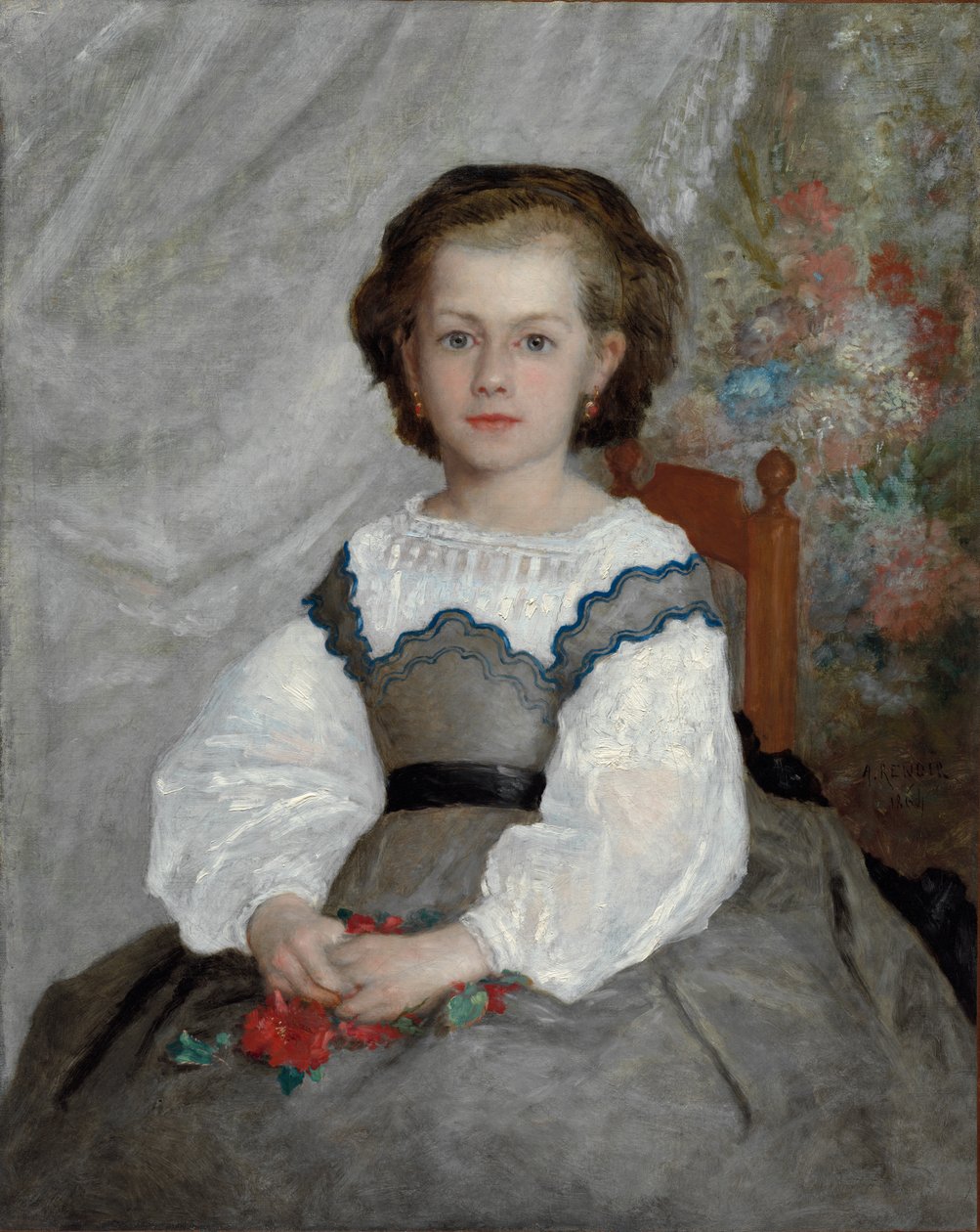 Romaine Lacaux door Pierre-Auguste Renoir