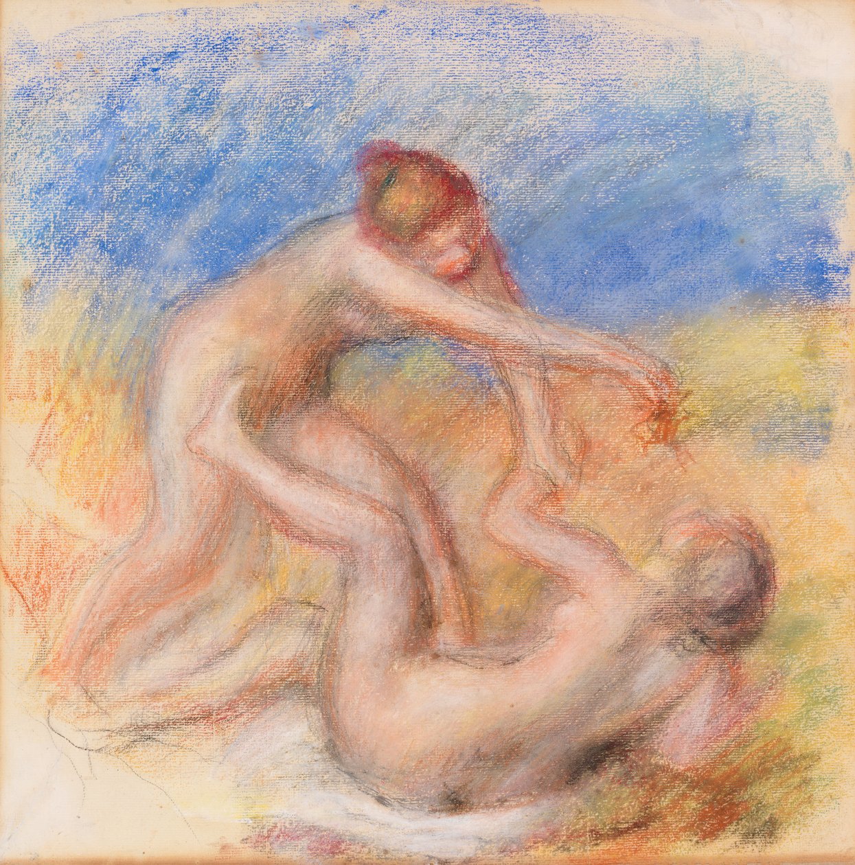 Twee Naakten door Pierre-Auguste Renoir