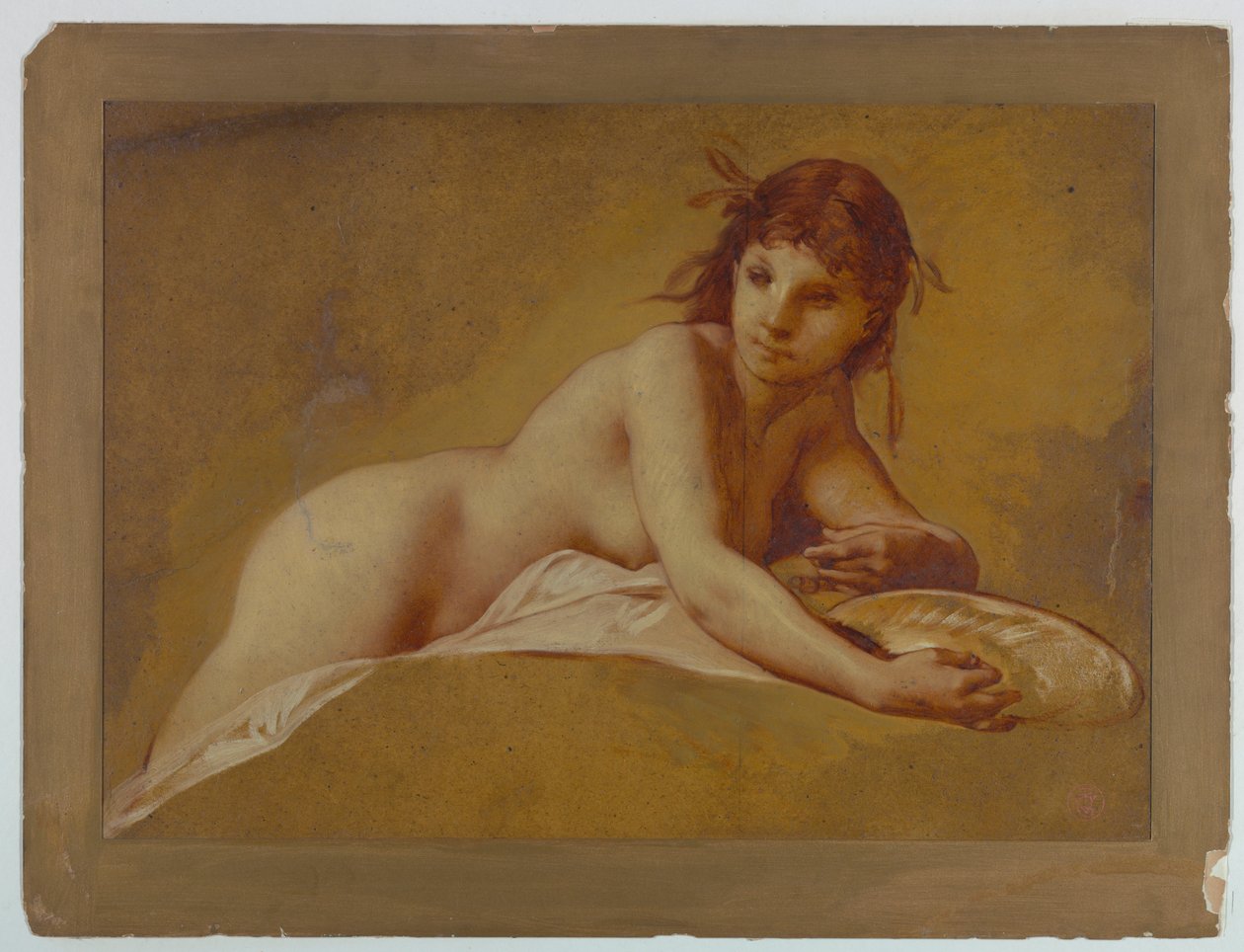 Tekening (Frankrijk), eind 19e eeuw door Pierre-Victor Galland