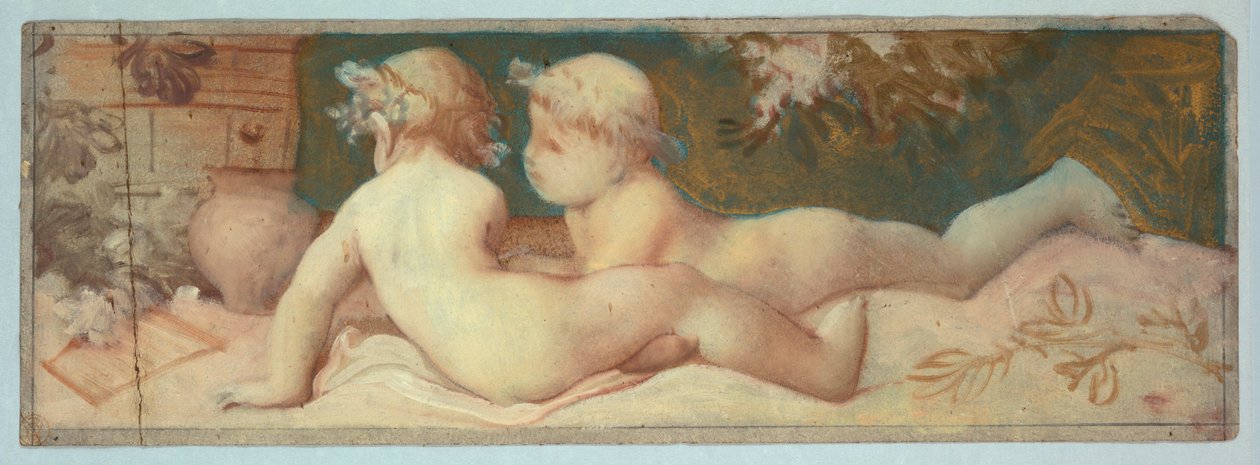 Tekening (Frankrijk), eind 19e eeuw door Pierre-Victor Galland