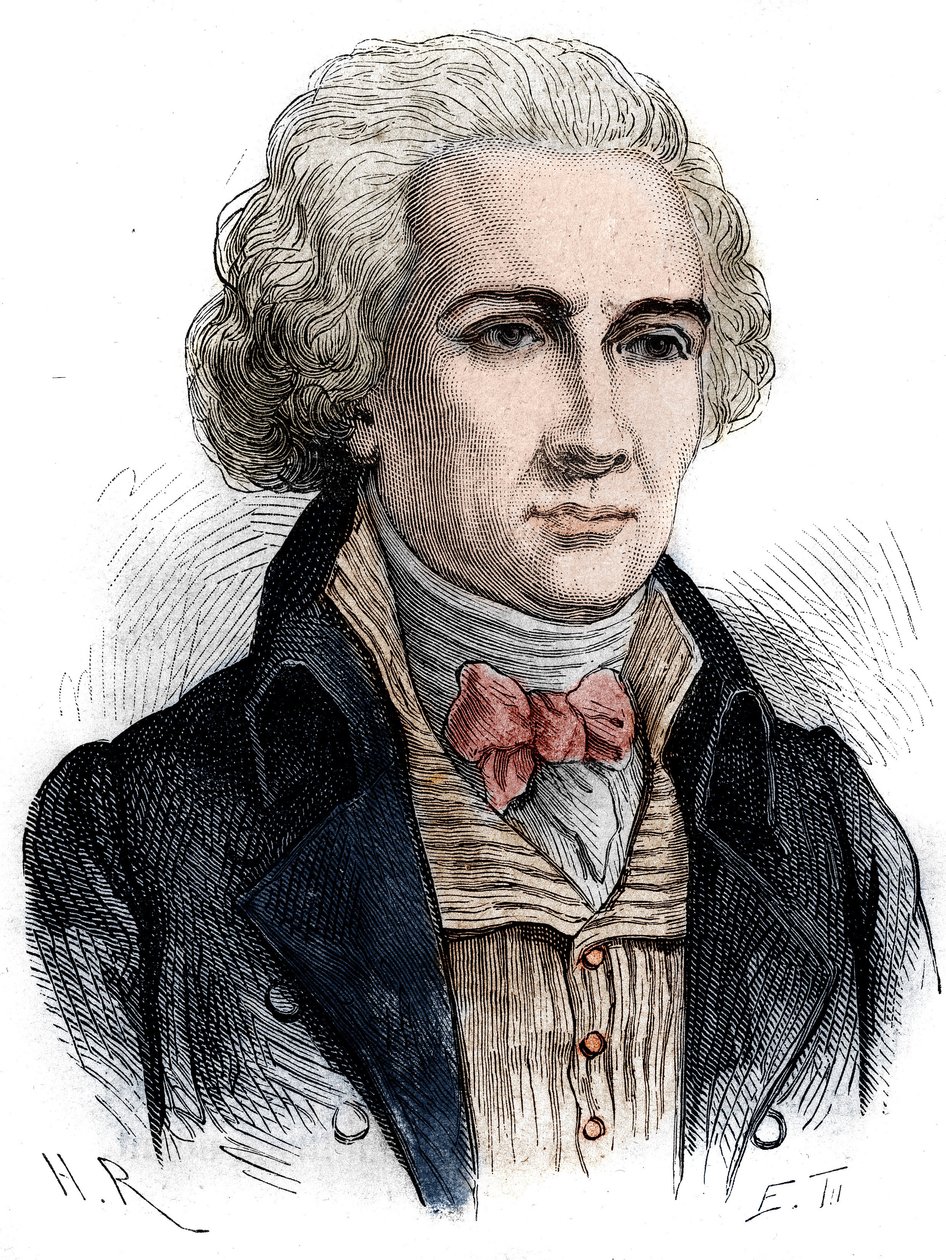 Portret van Jean Etienne Marie Portalis. Franse jurist en politicus gebaseerd op het schilderij van Pierre Gautherot door Pierre (after) Gautherot