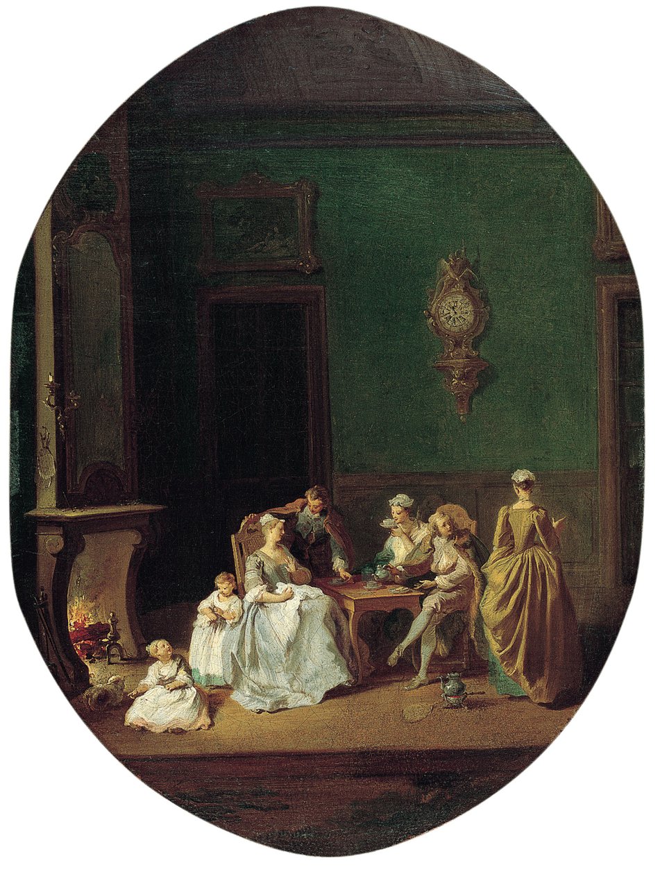 Winter Uit de serie De Vier Seizoenen door Pierre Antoine Quillard