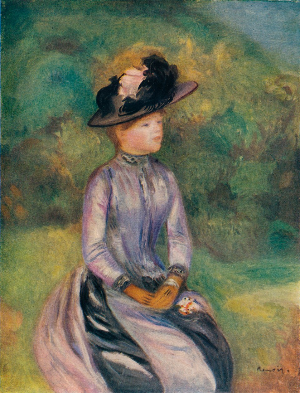 Adrenne, c1878, 1938 door Pierre Auguste Renoir