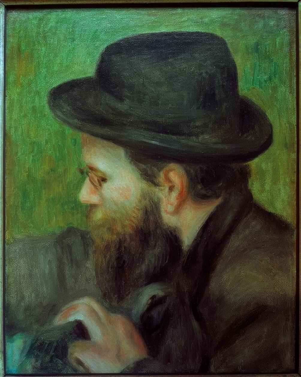 Portret van meneer Bernard door Pierre-Auguste Renoir
