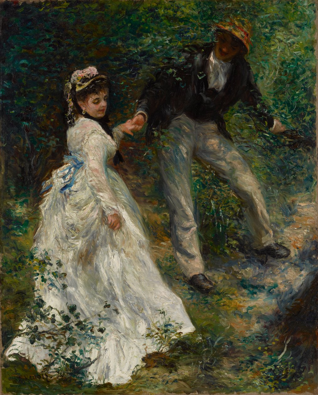 De promenade door Pierre Auguste Renoir