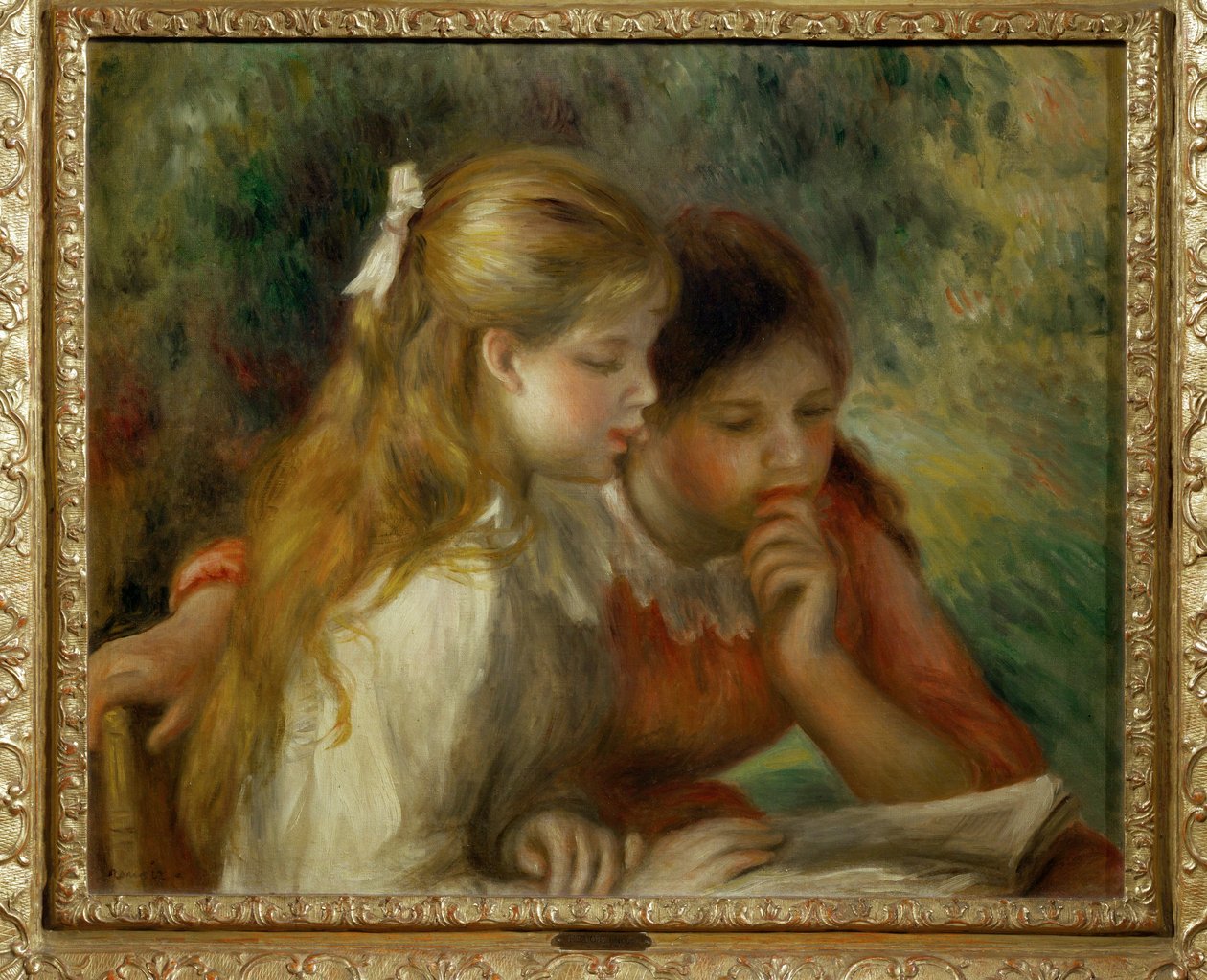 Lezen ... door Pierre Auguste Renoir