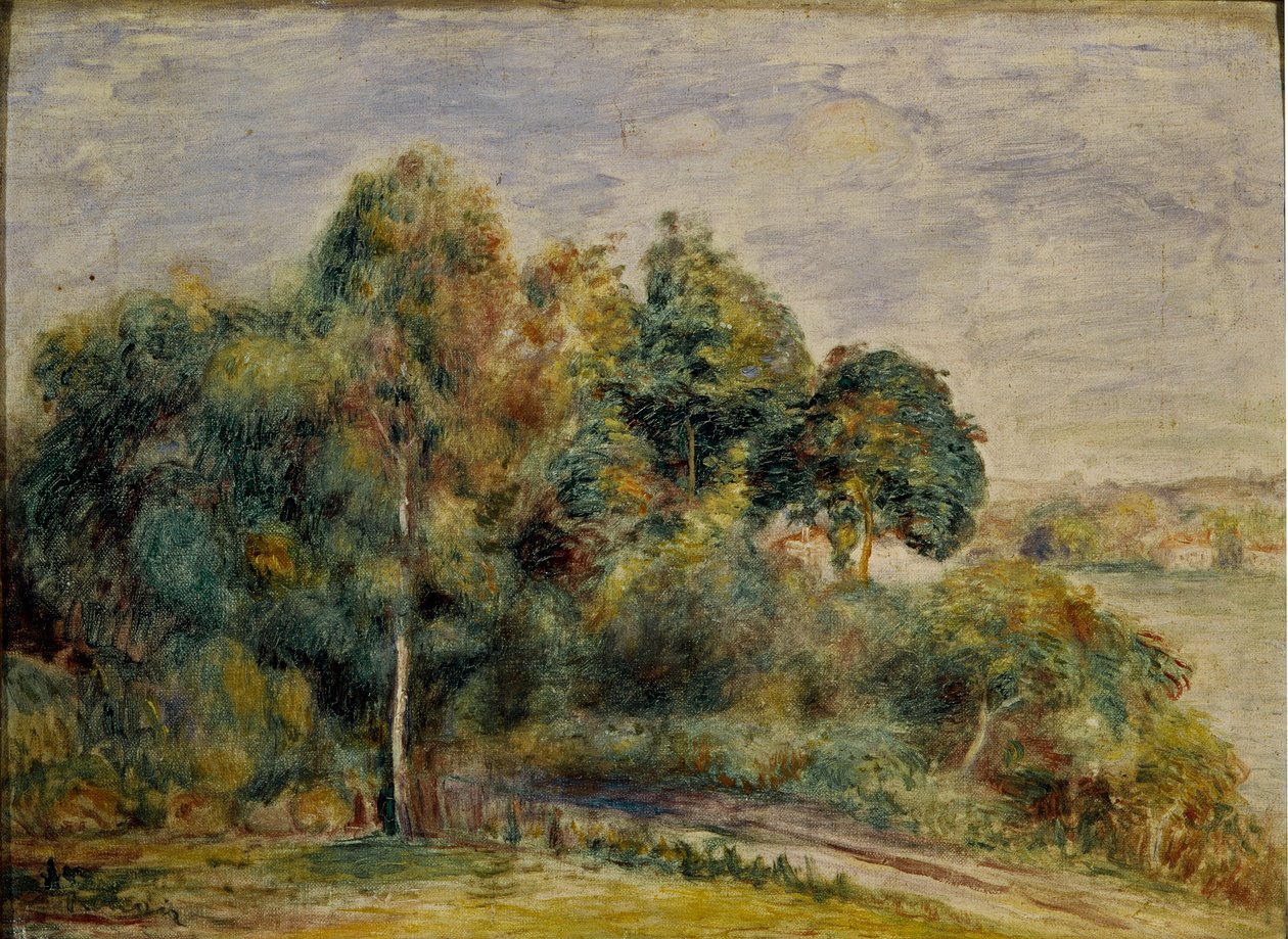 Landschap door Pierre Auguste Renoir