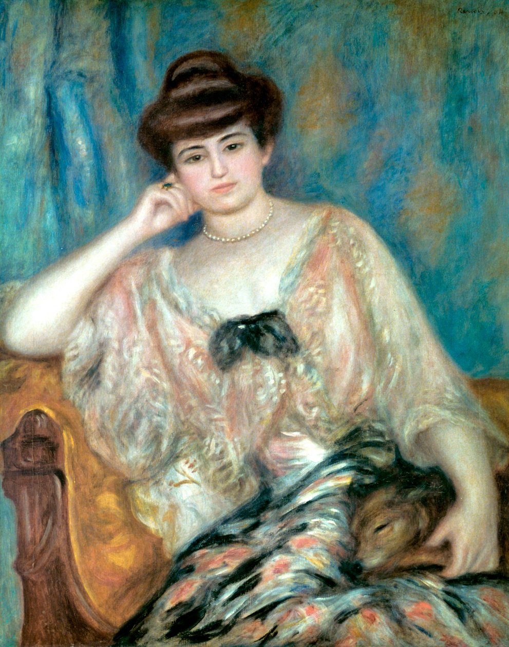 Misia Sert, 1904 door Pierre Auguste Renoir