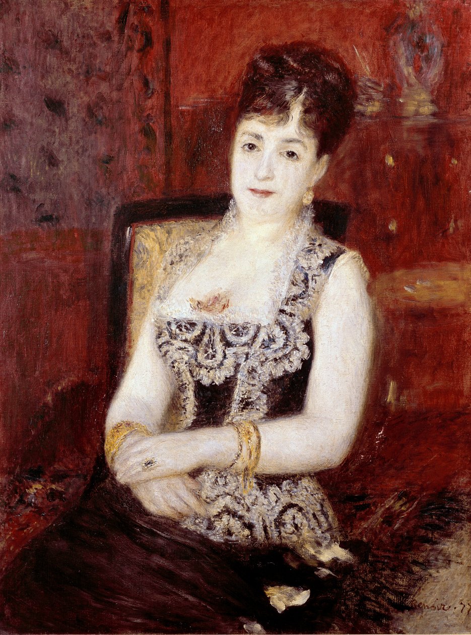 Portret van de Gravin van Pourtales door Pierre Auguste Renoir