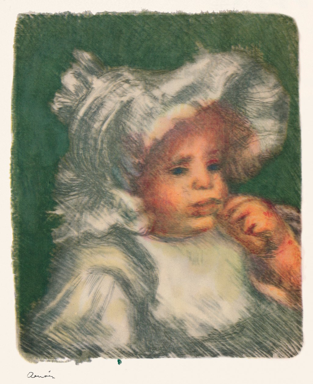 Het Kind met het Koekje, ca. 1898-1899, 1946 door Pierre Auguste Renoir