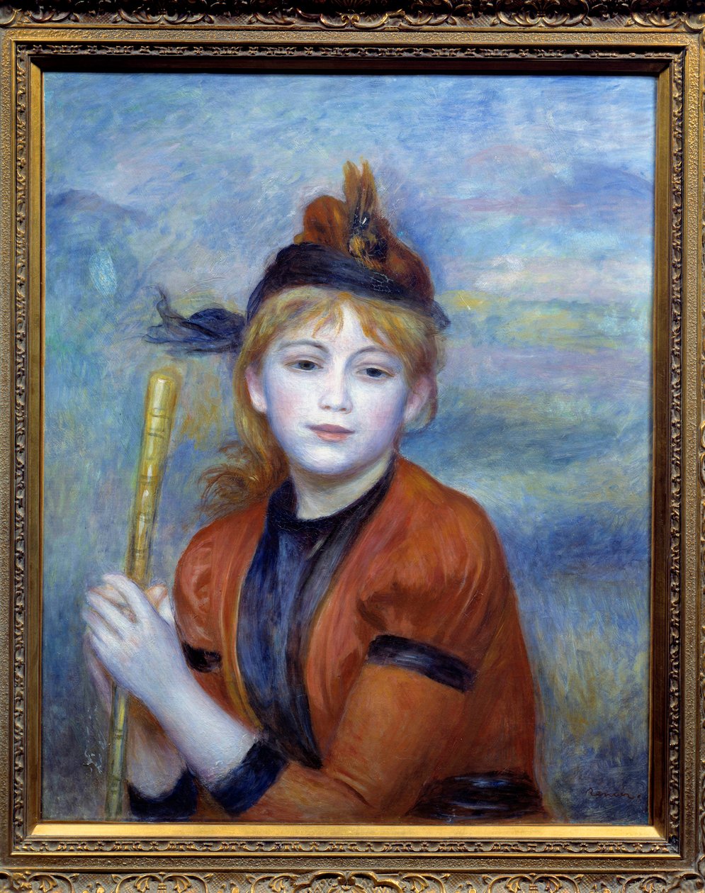 De wandelaar door Pierre Auguste Renoir