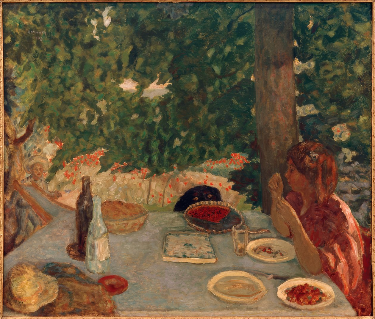 De kersentaart door Pierre Bonnard
