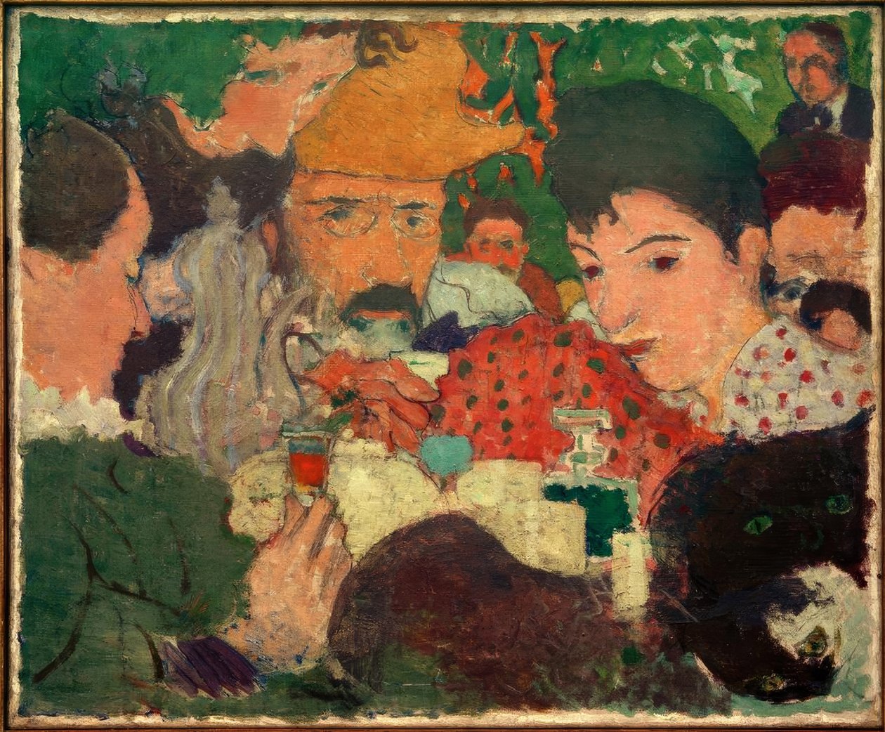Goûter in de tuin, studie voor De middag in de tuin door Pierre Bonnard