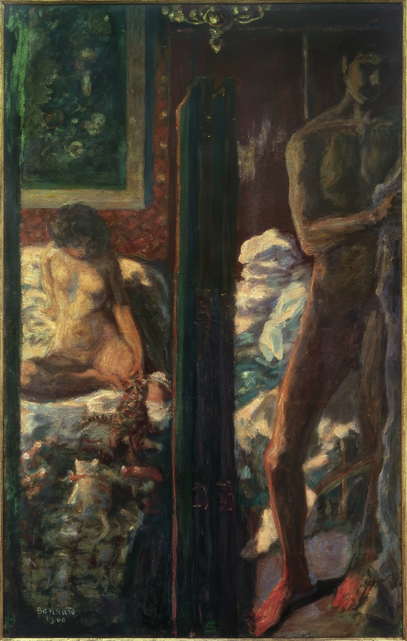 De man en de vrouw door Pierre Bonnard