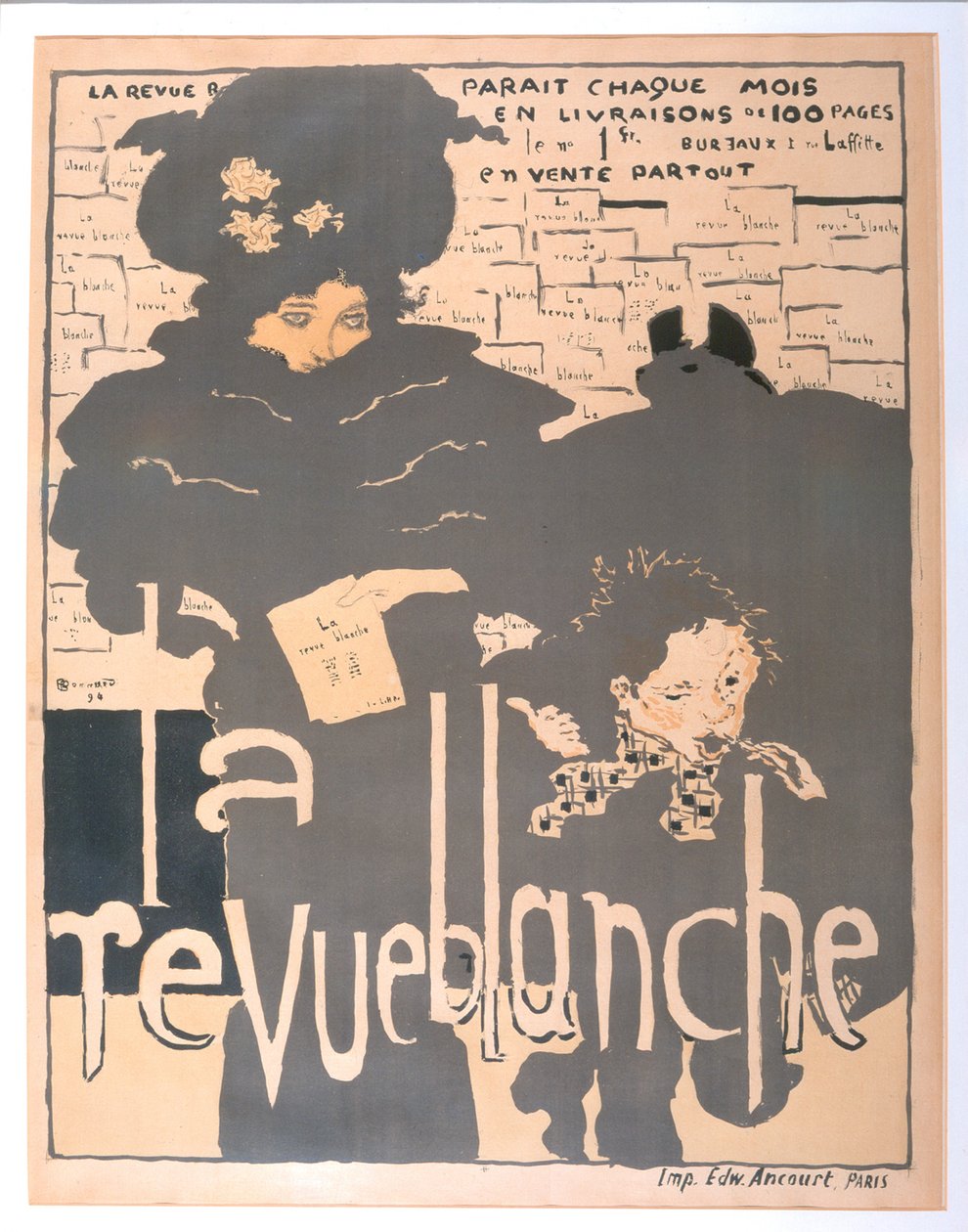 La Revue Blanche door Pierre Bonnard
