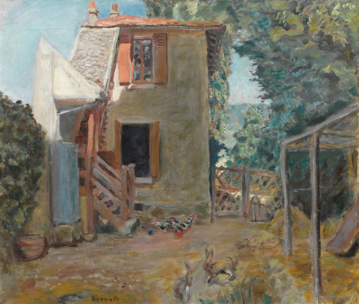 Huis van de moeder van schilder Roussel in L