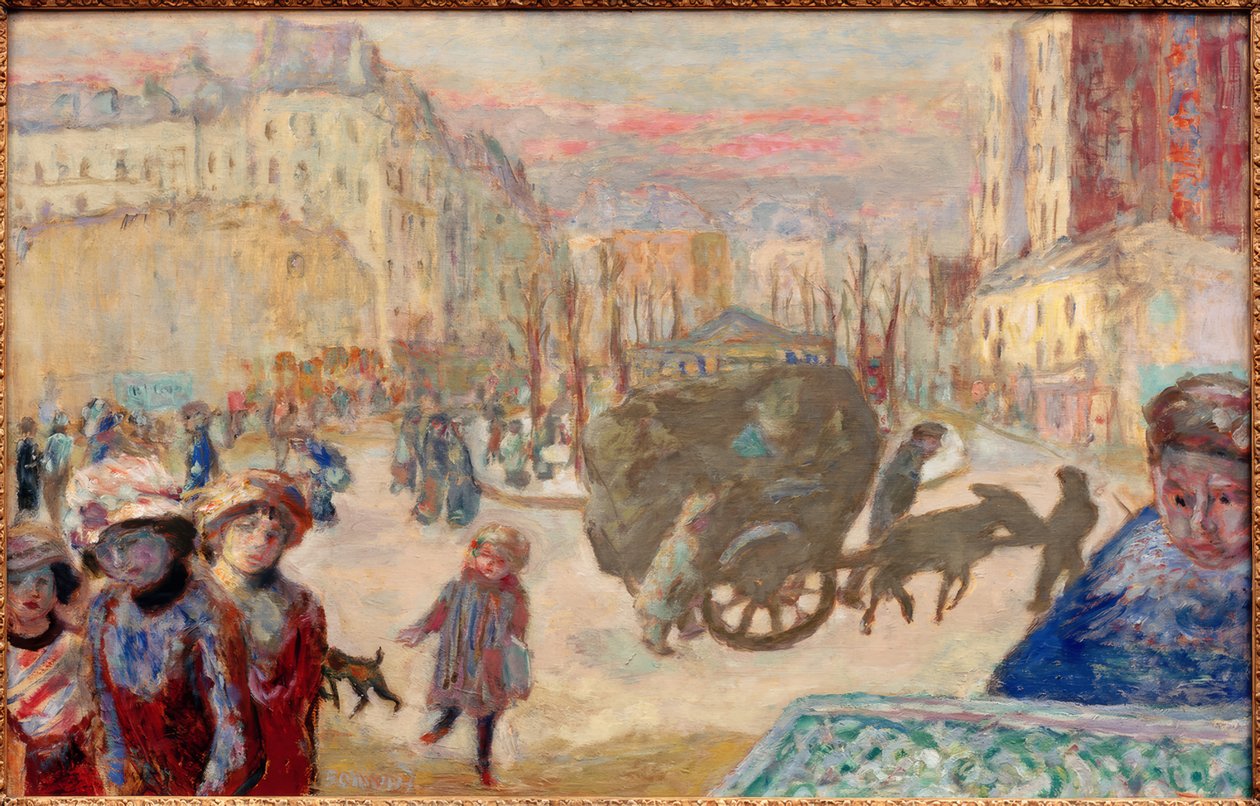 Ochtend in Parijs door Pierre Bonnard