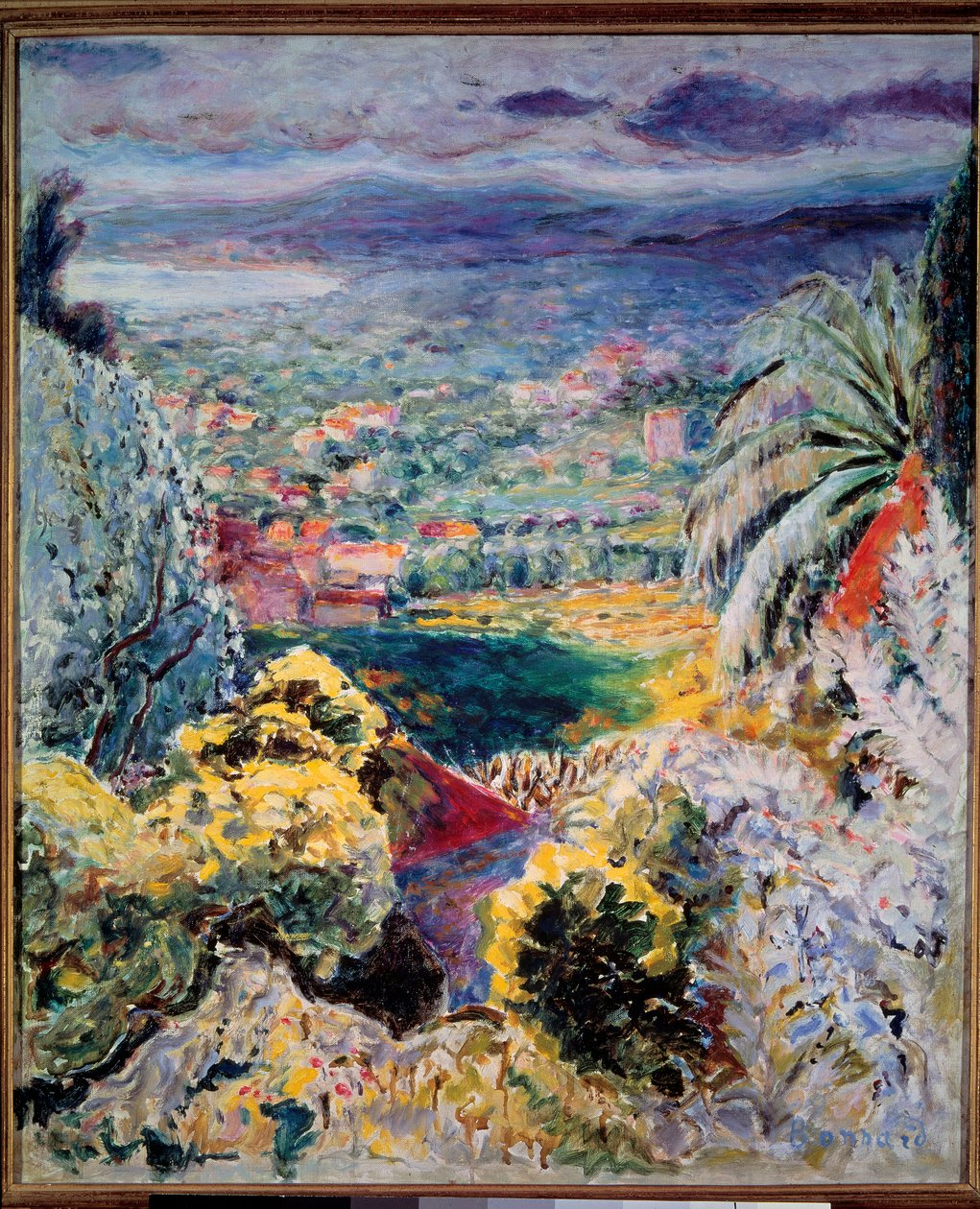 De Cannet of de Baai van Cannes 1935 door Pierre Bonnard