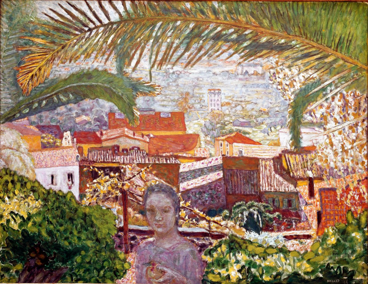 De palm. door Pierre Bonnard