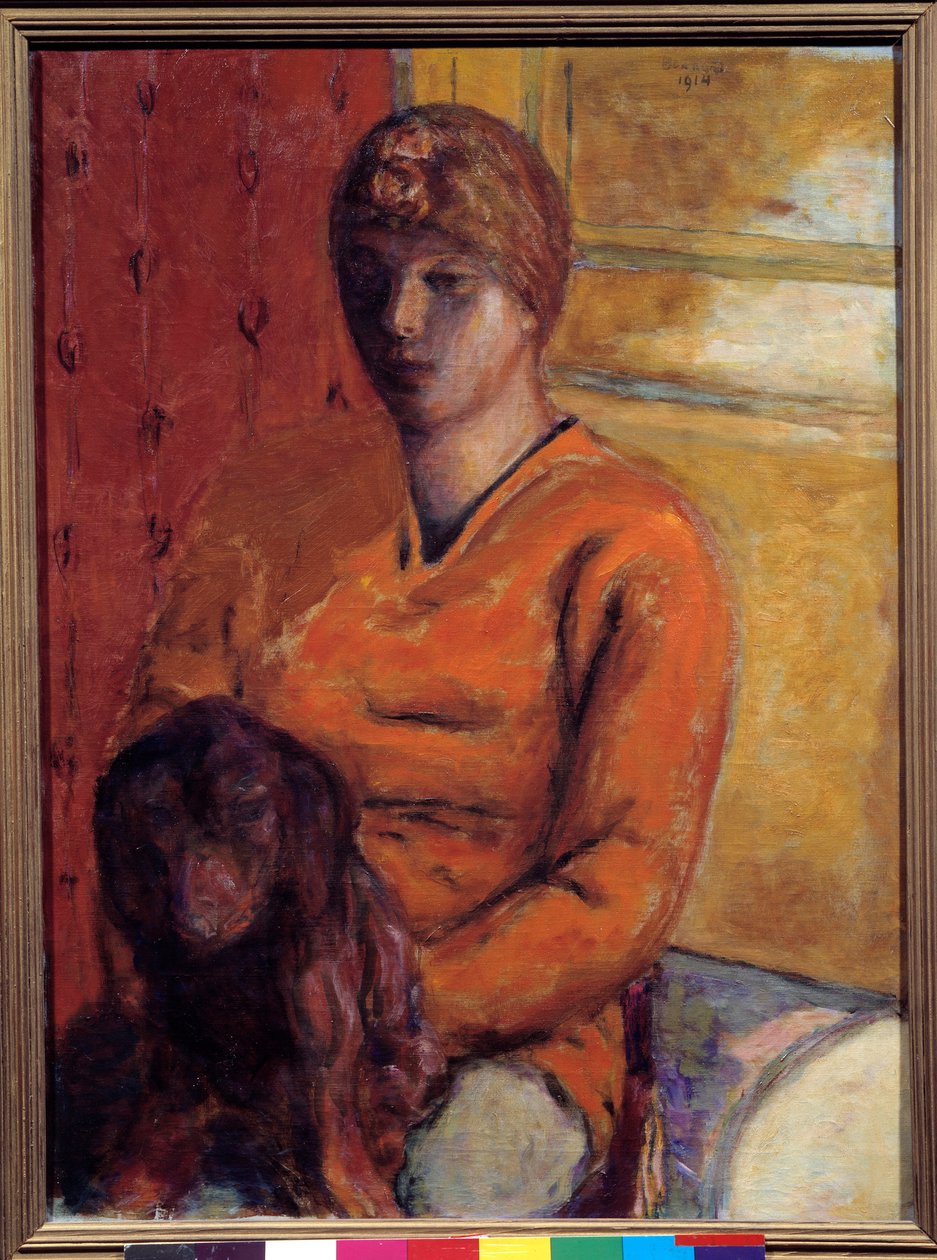 De honden vrouw door Pierre Bonnard