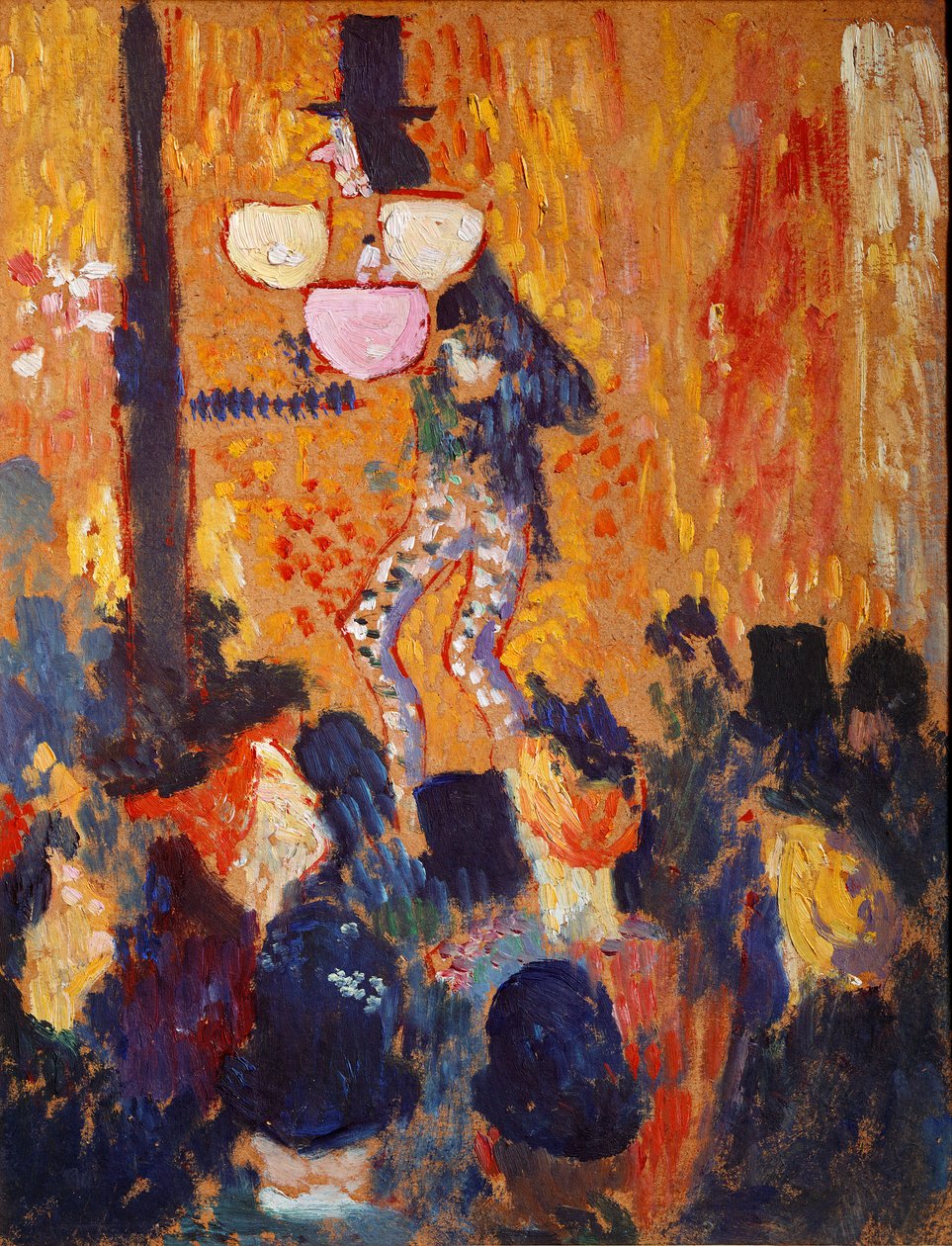 De kermis of de parade door Pierre Bonnard
